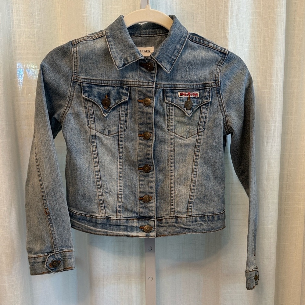 Hudson Jeans Light Blue Kids Denim Jacket